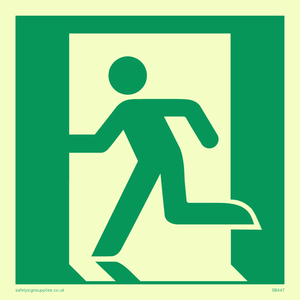 SB447: running man symbol only
