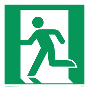 SB447: running man symbol only