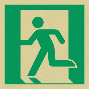SB447: running man symbol only