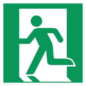 SB447: running man symbol only