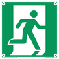 SB448: running man symbol only