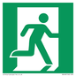 SB448: running man symbol only