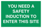 SC12863: YOU NEED A SAFETY INDUCTION TO ENTER THIS SITE