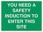 SC12863: YOU NEED A SAFETY INDUCTION TO ENTER THIS SITE
