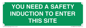 SC12863: YOU NEED A SAFETY INDUCTION TO ENTER THIS SITE