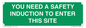 SC12863: YOU NEED A SAFETY INDUCTION TO ENTER THIS SITE