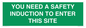 SC12863: YOU NEED A SAFETY INDUCTION TO ENTER THIS SITE