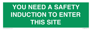 SC12863: YOU NEED A SAFETY INDUCTION TO ENTER THIS SITE