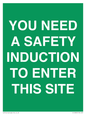 SC12863: YOU NEED A SAFETY INDUCTION TO ENTER THIS SITE