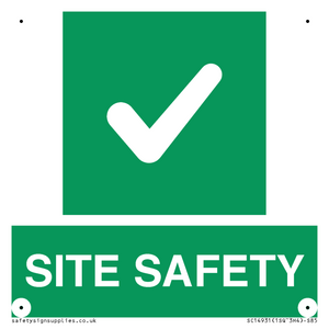 SC14931: Site Safety