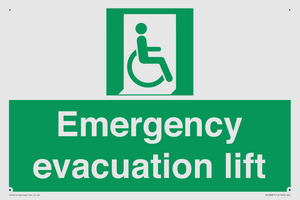 SD12881: Emergency evacuation lift