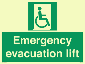 SD12881: Emergency evacuation lift