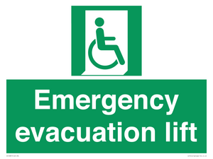 SD12881: Emergency evacuation lift