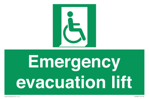 SD12881: Emergency evacuation lift