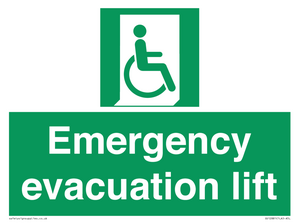 SD12881: Emergency evacuation lift