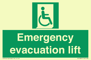 SD12881: Emergency evacuation lift