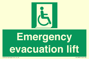 SD12881: Emergency evacuation lift