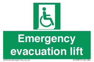 SD12881: Emergency evacuation lift