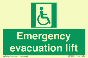 SD12881: Emergency evacuation lift
