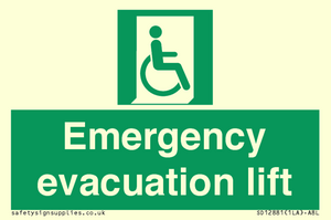 SD12881: Emergency evacuation lift
