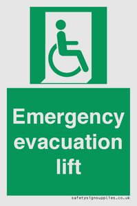 SD12881: Emergency evacuation lift