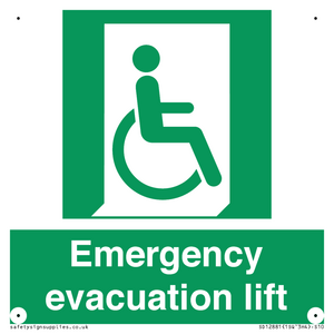 SD12881: Emergency evacuation lift
