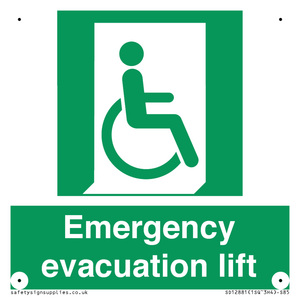 SD12881: Emergency evacuation lift