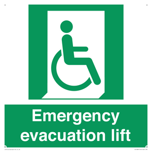 SD12881: Emergency evacuation lift