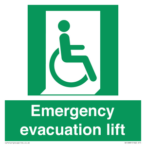SD12881: Emergency evacuation lift