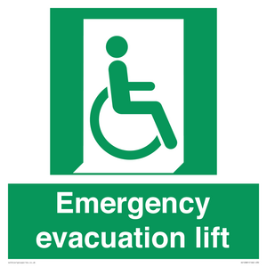 SD12881: Emergency evacuation lift