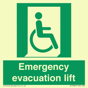 SD12881: Emergency evacuation lift
