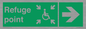 SD13168: Refuge point right arrow