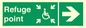 SD13168: Refuge point right arrow
