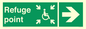 SD13168: Refuge point right arrow
