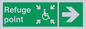 SD13168: Refuge point right arrow