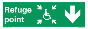 SD13170: Refuge Point Down Arrow or Ahead