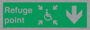 SD13170: Refuge Point Down Arrow or Ahead