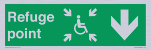 SD13170: Refuge Point Down Arrow or Ahead