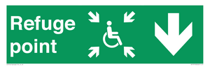 SD13170: Refuge Point Down Arrow or Ahead