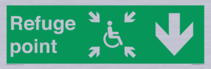 SD13170: Refuge Point Down Arrow or Ahead