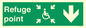 SD13170: Refuge Point Down Arrow or Ahead