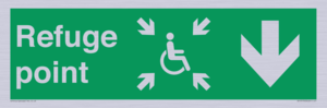 SD13170: Refuge Point Down Arrow or Ahead