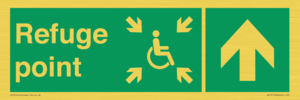 SD13172: Refuge point Up Arrow