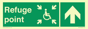 SD13172: Refuge point Up Arrow