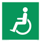 SD449: wheelchair facing left