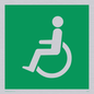 SD449: wheelchair facing left