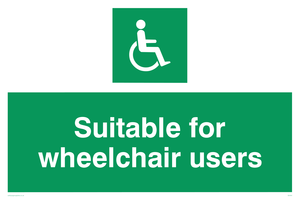 SD454: suitable for wheelchair users