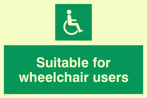 SD454: suitable for wheelchair users