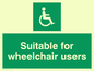 SD454: suitable for wheelchair users