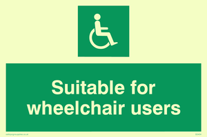 SD454: suitable for wheelchair users